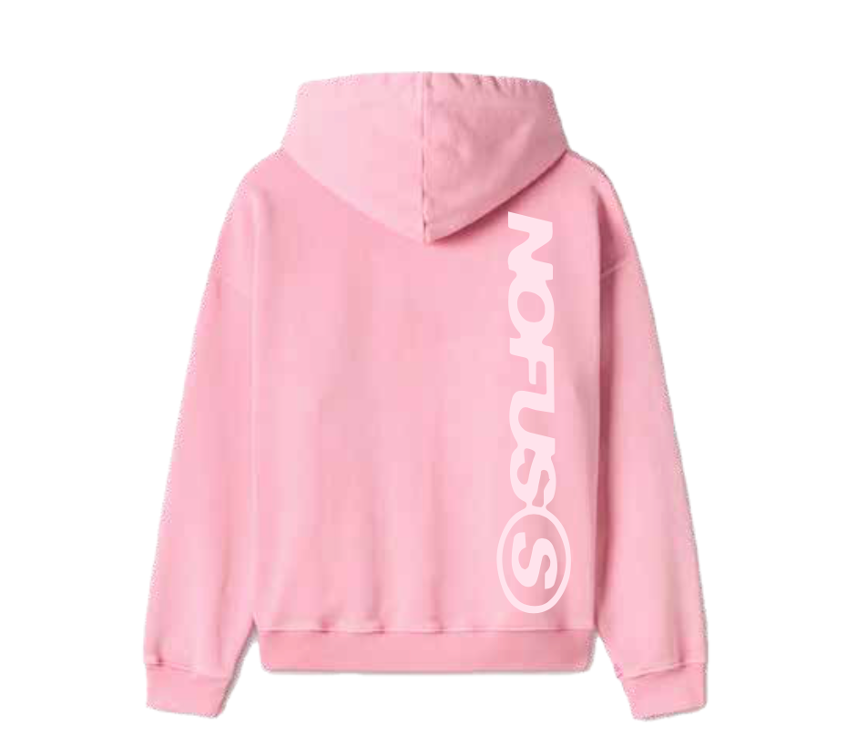 VELVET PINK HOODIE