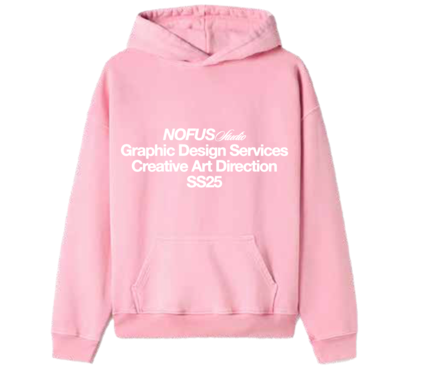 VELVET PINK HOODIE