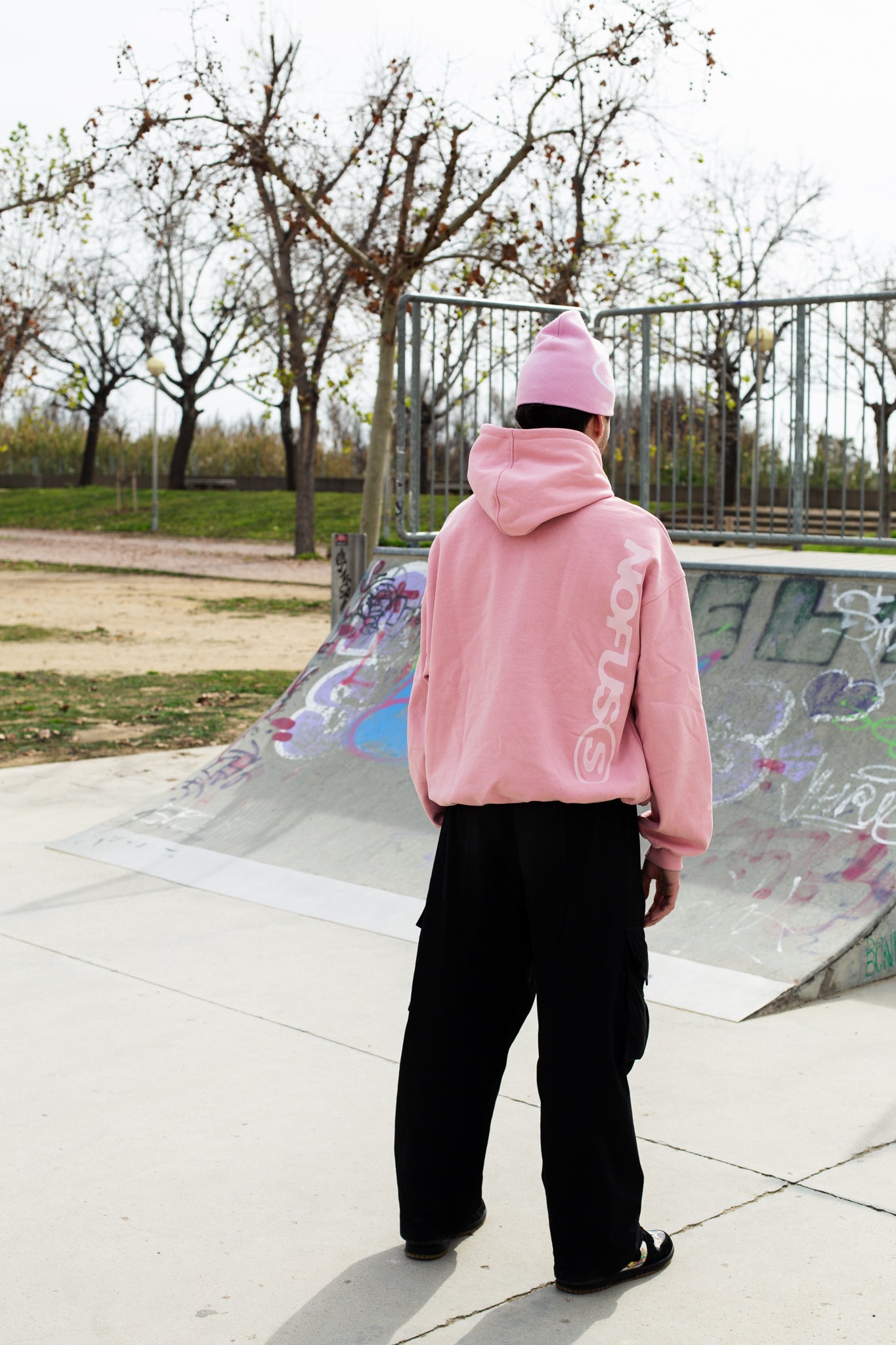 VELVET PINK HOODIE